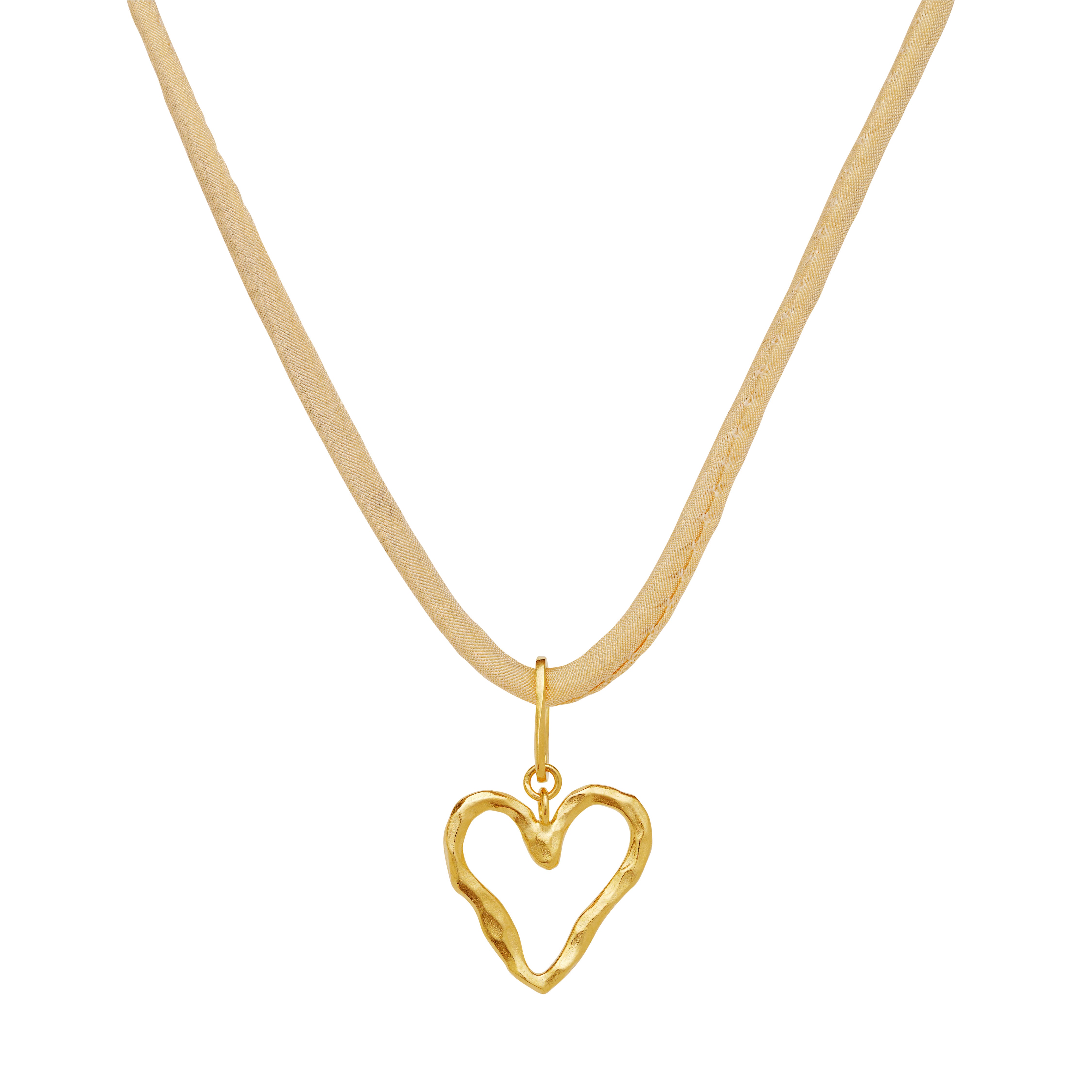 Misa Choker halskæde - forgyldt